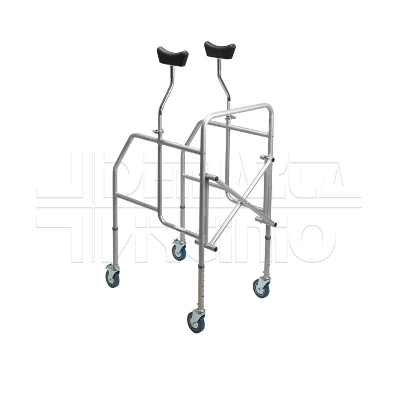 Deambulatore Ascellare Pieghevole